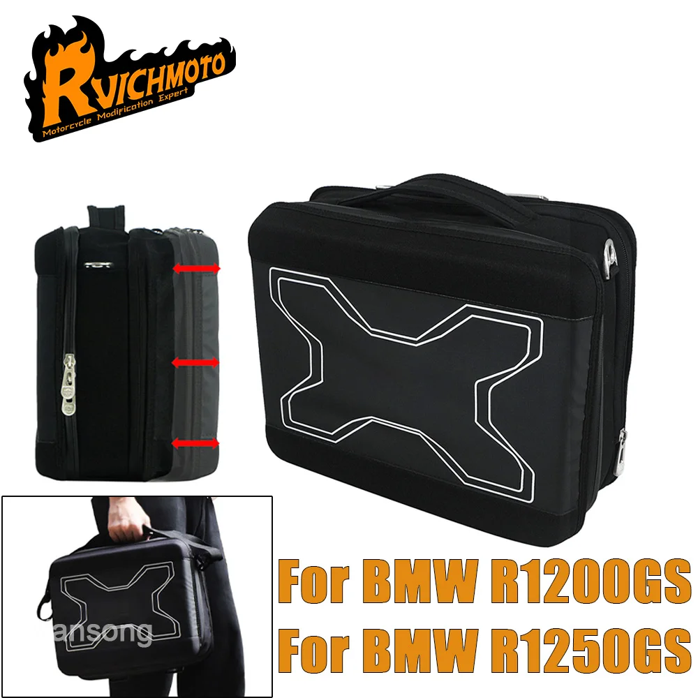 Sac intérieur extensible pour moto R1200GS ADV, sacoche de selle pour BMW R1250GS Adventure R 1250 1200 GS 1200 LC