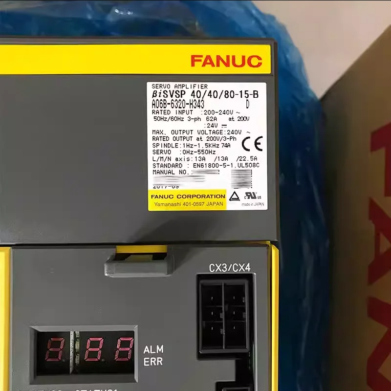 A06B-6320-H343 New Fanuc Servo Driver IN STOCK Fast ship