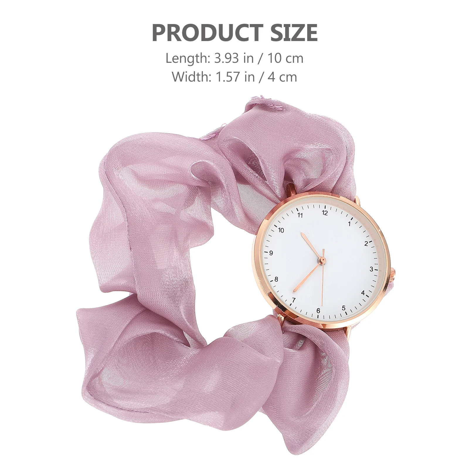 1 pçs relógio de pulso simples estrutura de fita suave confortável usar temporização precisa de longa duração acessório elegante