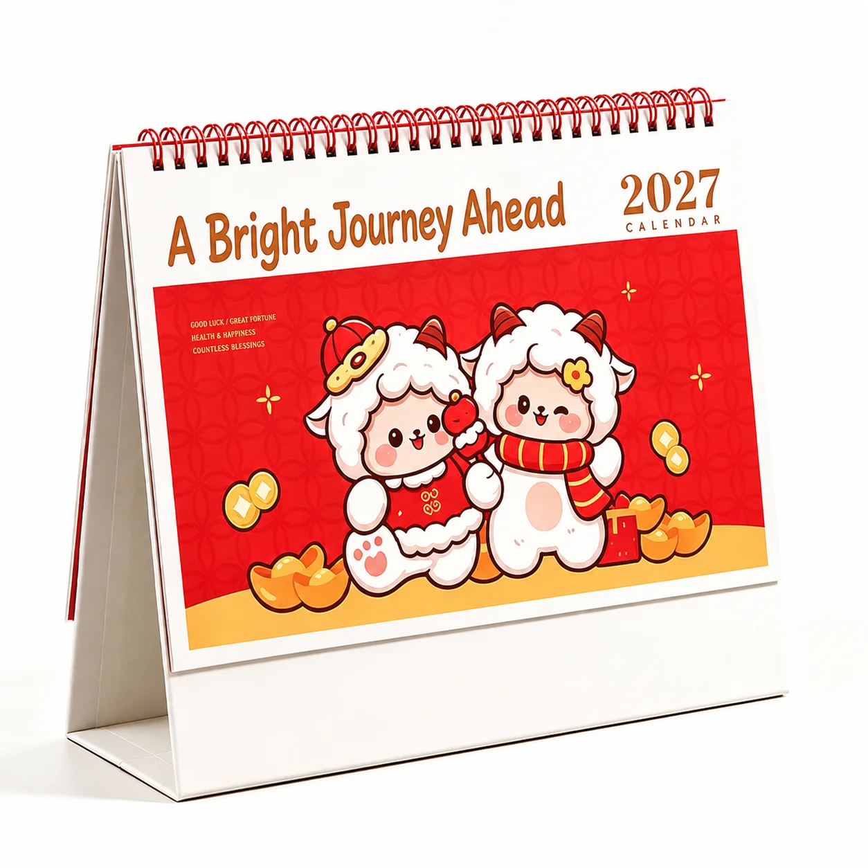2027 Calendar High Quality Triangular Desk Calendar Monthly Planner Calendar Triangular For Flat Desk Living Room Work Planning