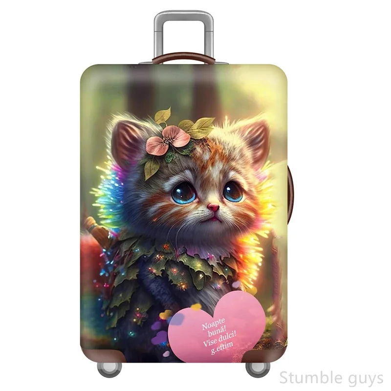 

Durable Elastic Suitcase Sleeve Protective Anti-Dust Scratch-Resistant Luggage Cover Practical Travel Accessory Road Trips