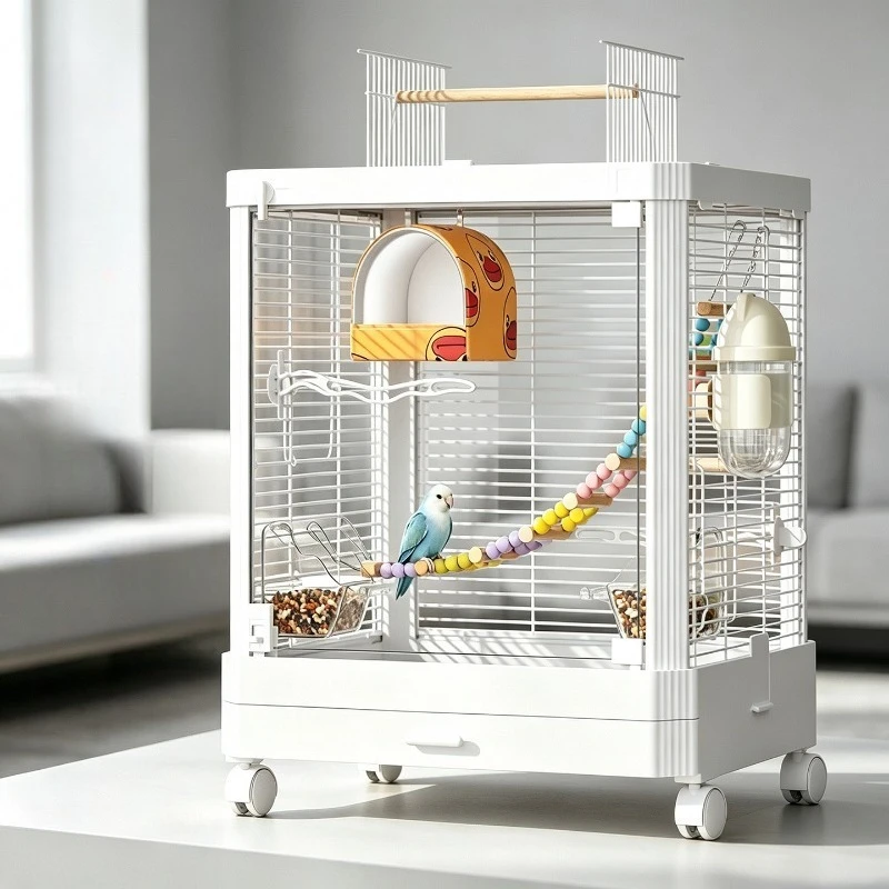 Nests Parrot Bird Cages Parrot Supplies Pigeon Loft Bird Cages Canary Breeding Luxury Flight Jaulas Para Aves Pet Furniture
