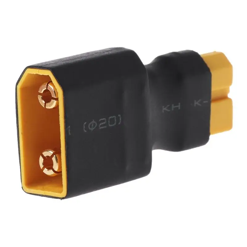 XT90 Male to XT60 Female Adapter-High Current 60A RC Battery Connector for Drone, ESC,LiPo Charger,Multicopter Power Conversion - view 5