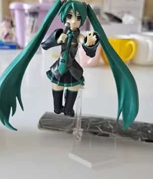 Hatsune Miku figma 014 Action Figure Articulated Hatsune Interchangeable Face Figurine Model