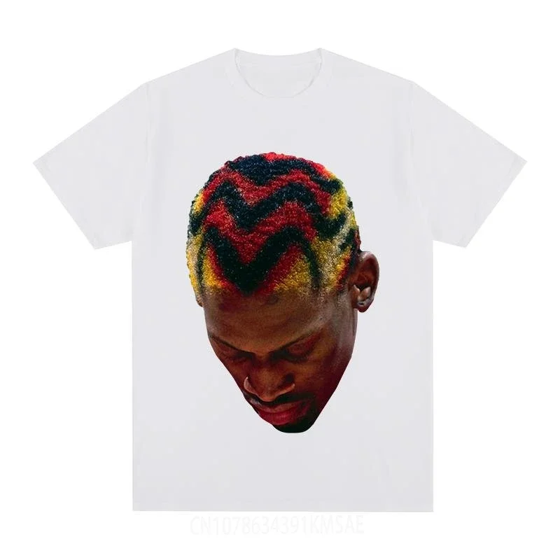 Dennis Rodman T-shirt Vintage Cotton Hip Hop Streetwear 90 Rodzilla Men T shirt New TEE TSHIRT Womens Tops Unisex