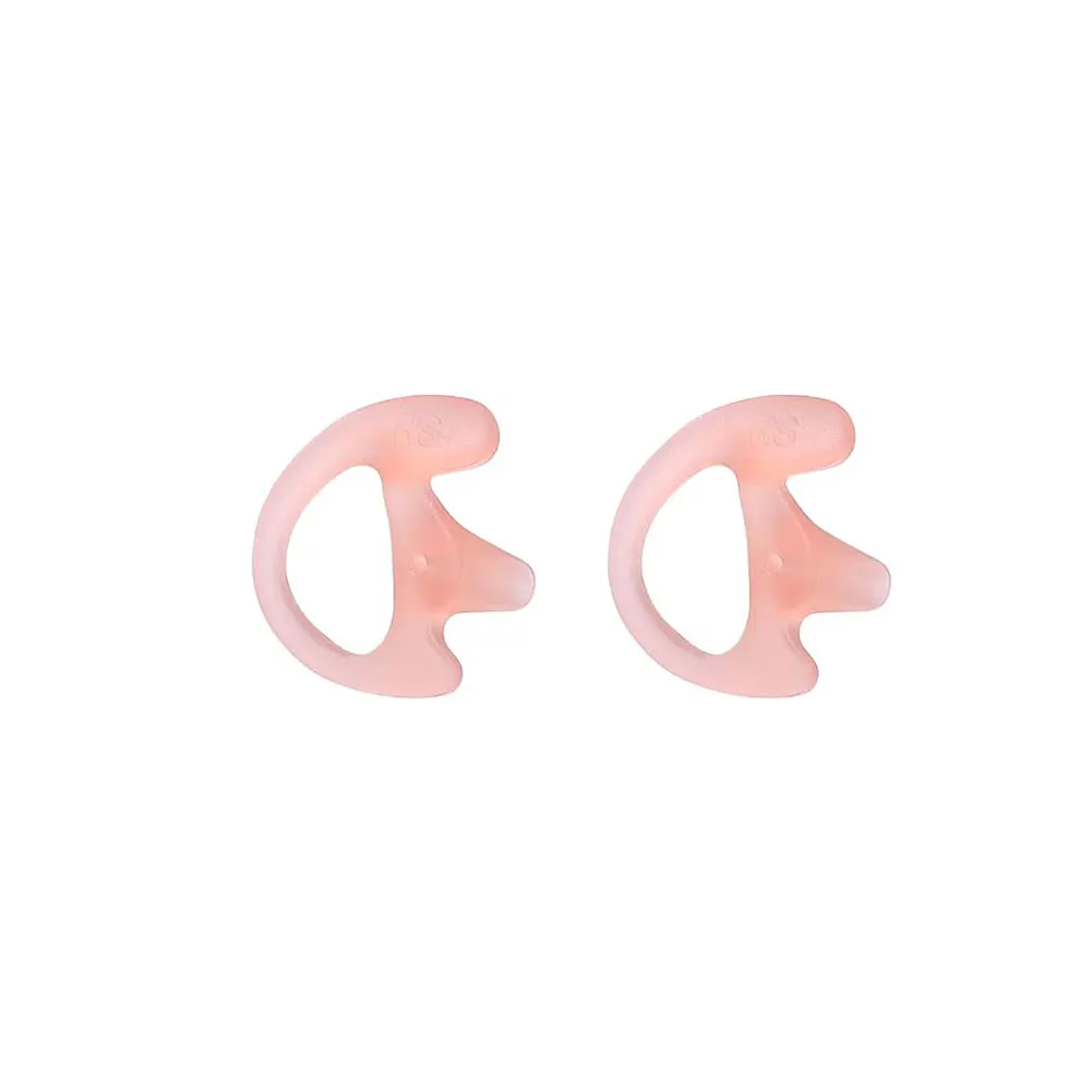 1pairs استبدال Earmold ياربود سدادة الأذن لموتورولا كينوود اتجاهين راديو الهواء الصوتية لفائف أنبوب مجموعات الصوت #1
