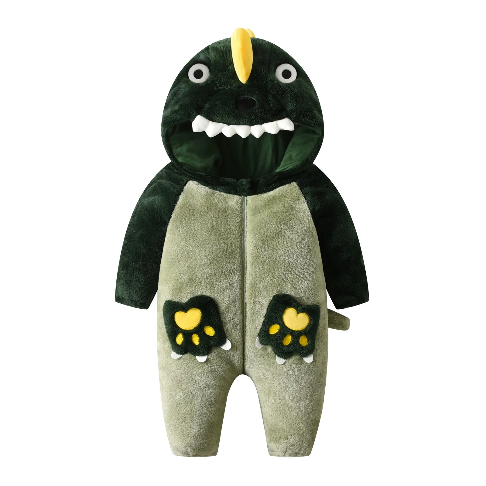 

Комбинезоны для маленьких мальчиков, боди для малышей, повседневный комбинезон для новорожденных, утепленный комбинезон с капюшоном, зимняя одежда для новорожденных Комбинезон Детский