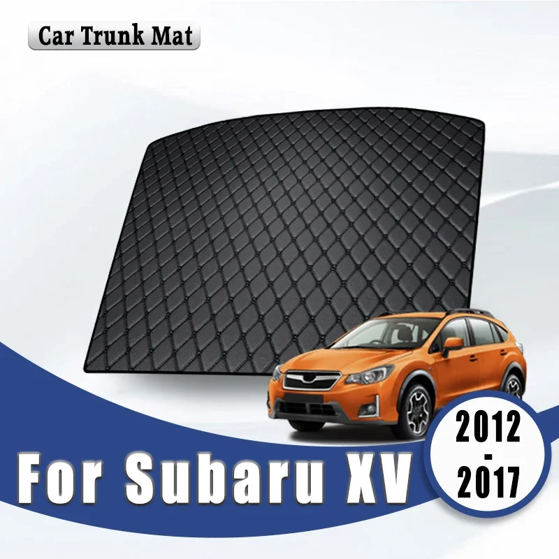 

Коврики в багажник автомобиля для Subaru XV 2017 2016 2015 2014 2013 2012, чехлы, коврики для багажника, аксессуары для салона автомобиля, запчасти для транспортных средств