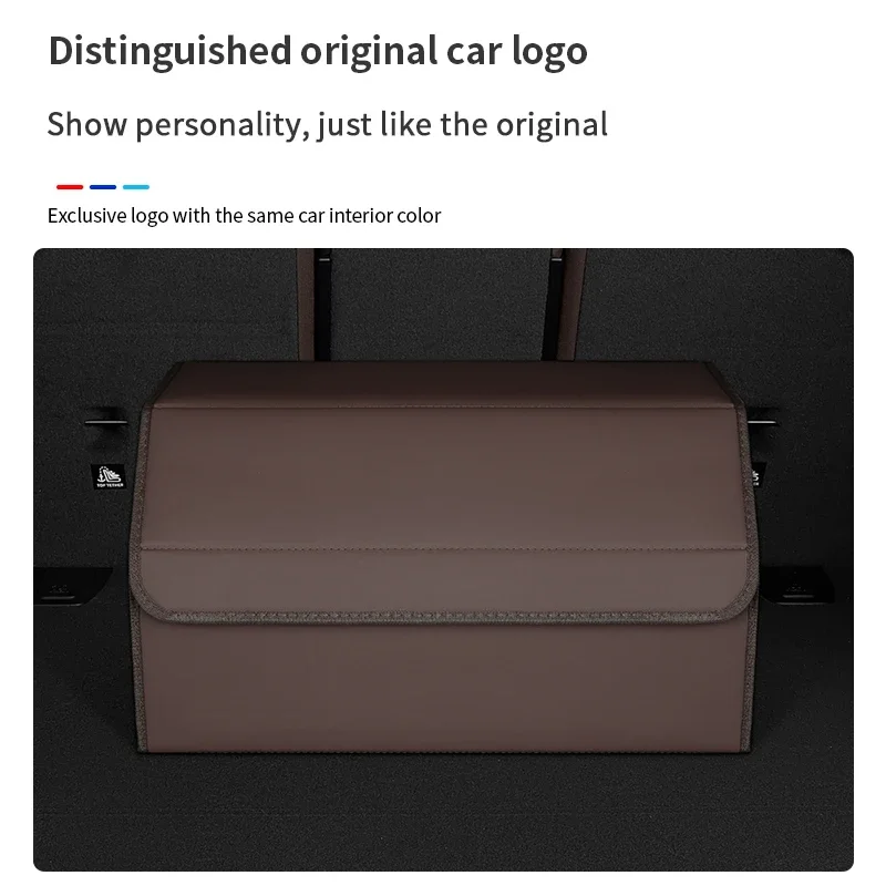 ل FAW Besturn B70S المهر X40 X80 T55 صندوق تخزين صندوق السيارة صندوق تخزين السيارة القابل للطي #3