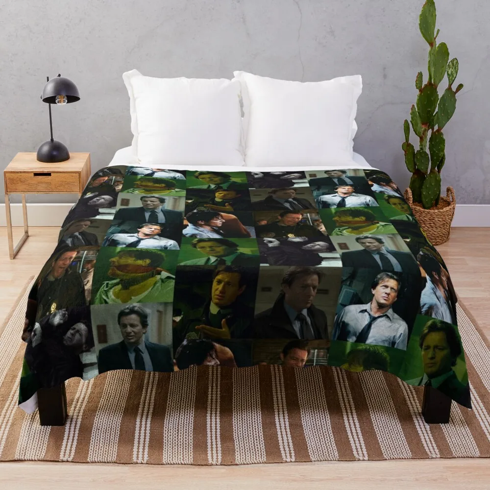 

Mark Hoffman (Costas Mandylor) Throw Blanket Sofas sofa bed Luxury Designer Blanket