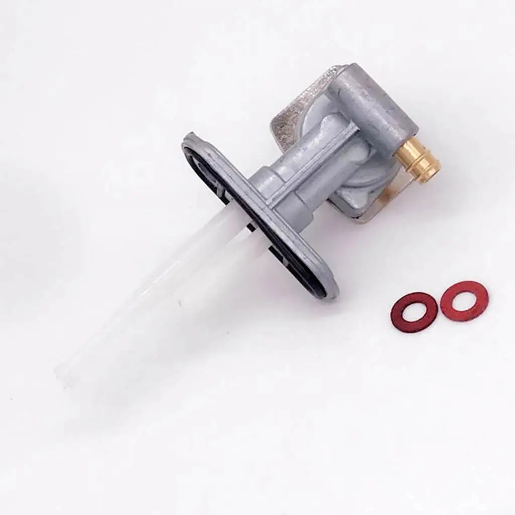 Easy Install Fuel Petcock Tap Switch Valve Assembly Aluminum Alloy Compatible for Yamaha YFS200 Blaster 1994-1998