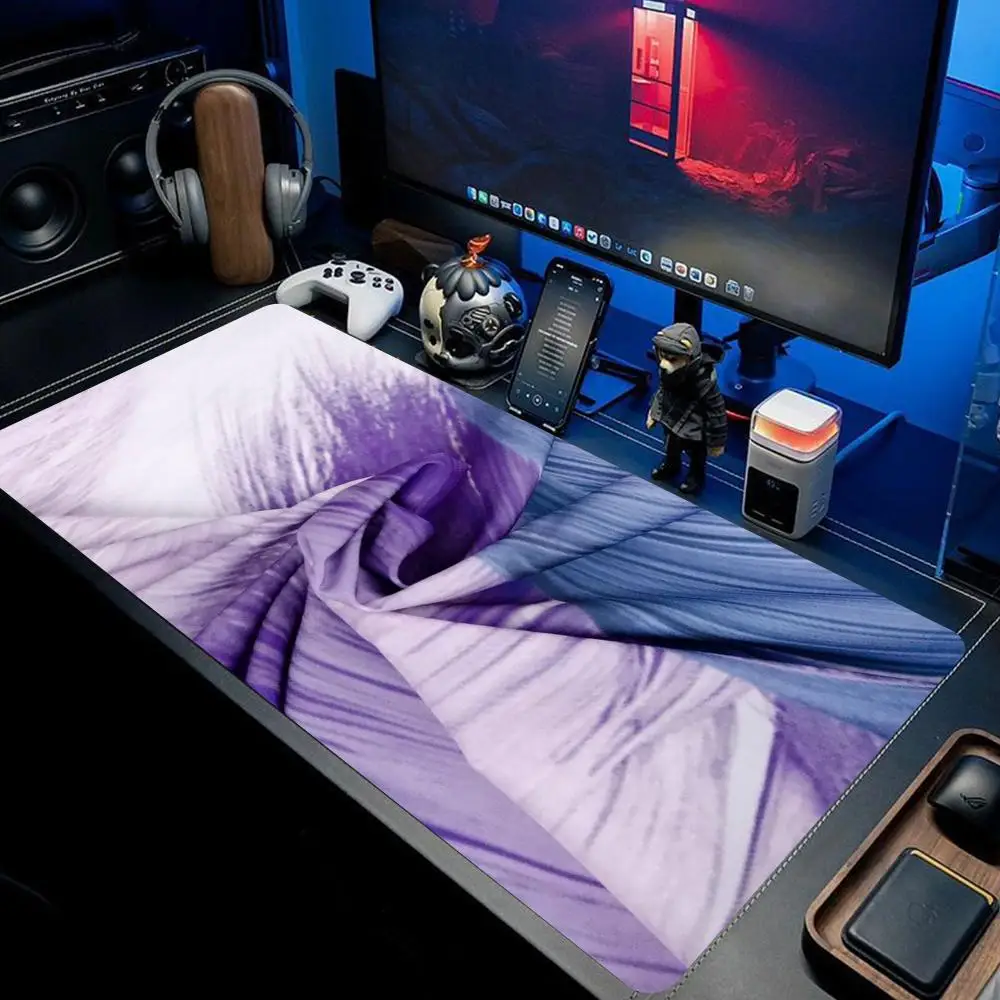 

Большой коврик для мыши с эффектом тай-дай, нескользящий резиновый коврик для клавиатуры и мыши, игровой коврик для ноутбука.