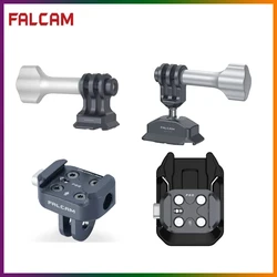 Falcam F22 Action Camera Quick Release System Plate Ball Head Base Series Kit for GoPro 11 10 9 8 7 6 5 4 3 OSMO Action 2 3