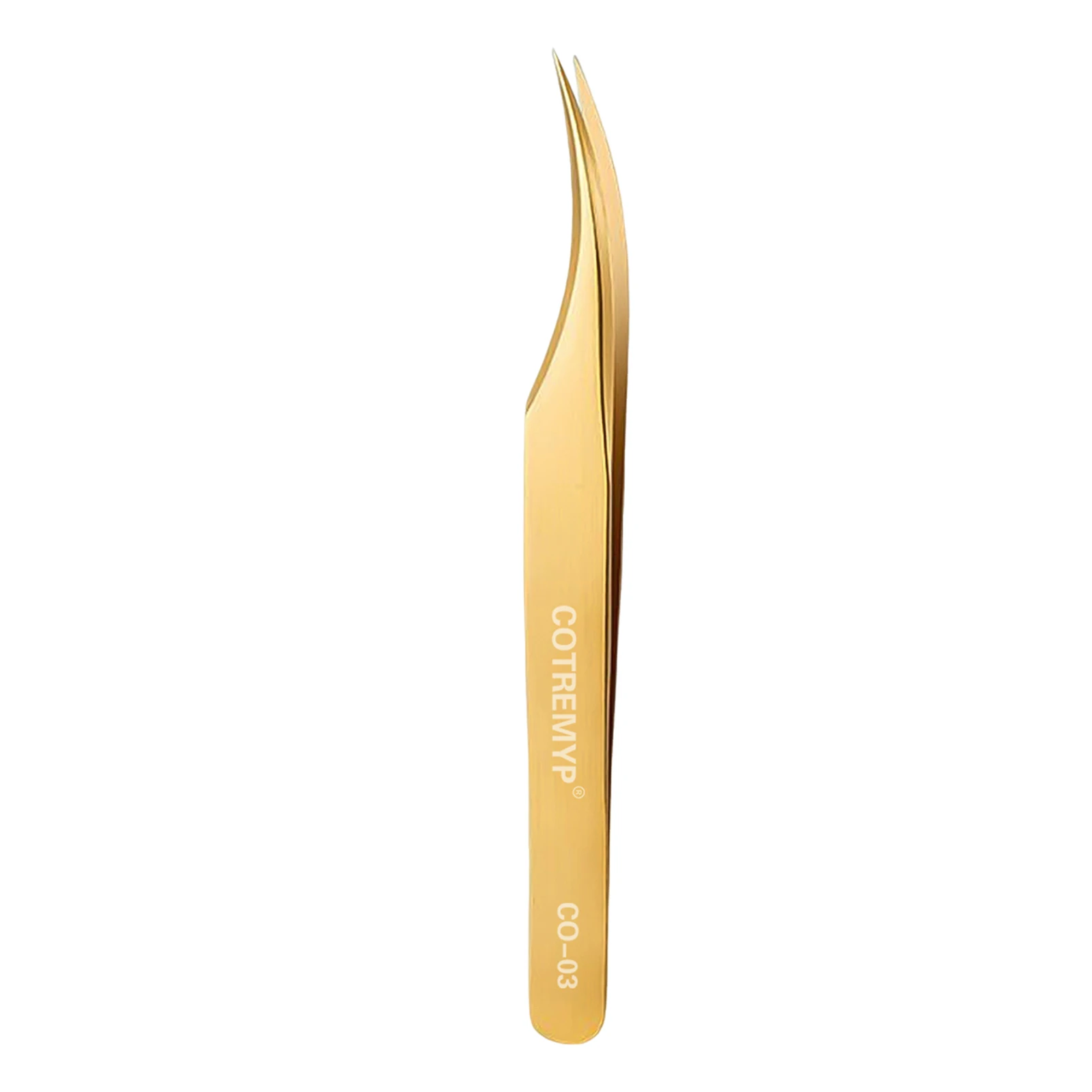 Pinzas para pestañas profesionales, agarre de extensión de pestañas postizas, herramientas de pinzas de acero inoxidable de alta precisión para cejas y cabello