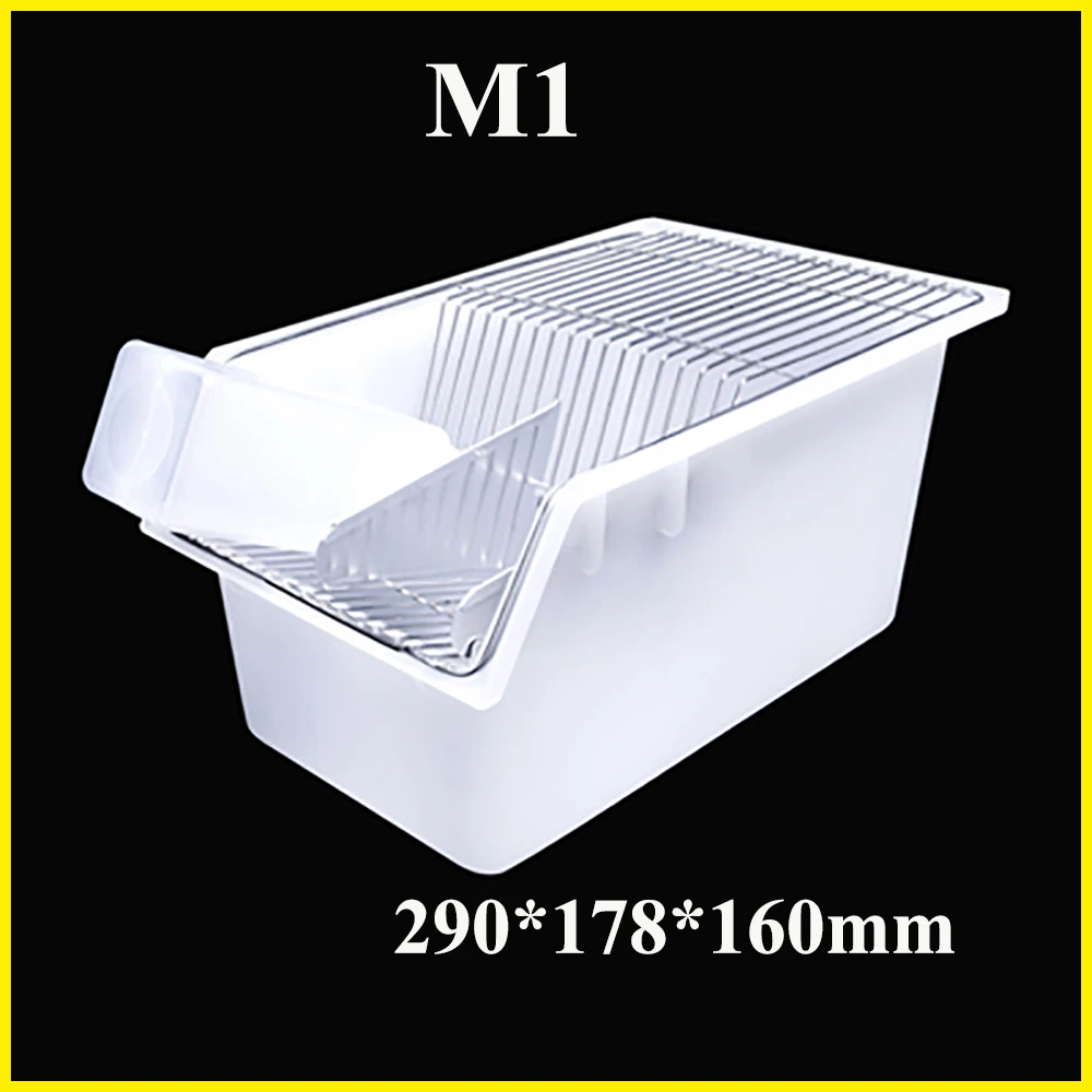 1PCS Professional Experimental Rat Cage Mouse Breeding Cage Group Feed Feeder Small Large PP Lab Equipment Supplies