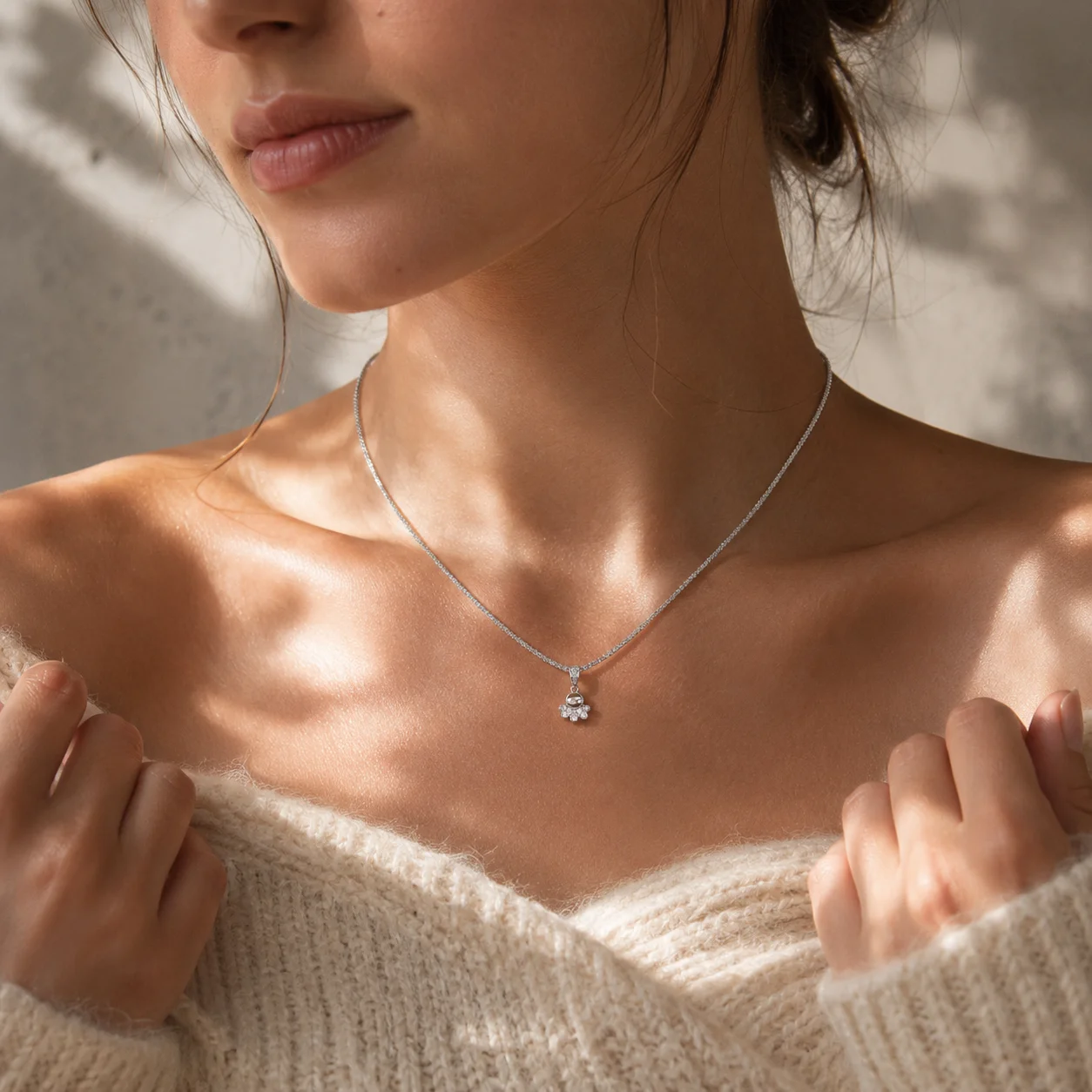 ZHENL Niedliche Y2K Ästhetik Ozean-Serie Tier-Anhänger Charms Vergoldeter Edelstahl DIY Kette Jubiläums-Geburtstags-Schmuck – Detail 21