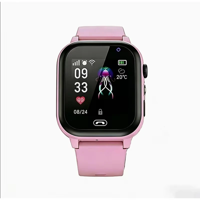 Lenovo 2027 5G Kinder-Smartwatch SOS GPS Videoanruf Kamera Wasserdicht SIM-Karten-Unterstützung Kopfhörer Kinderuhr für Jungen Mädchen