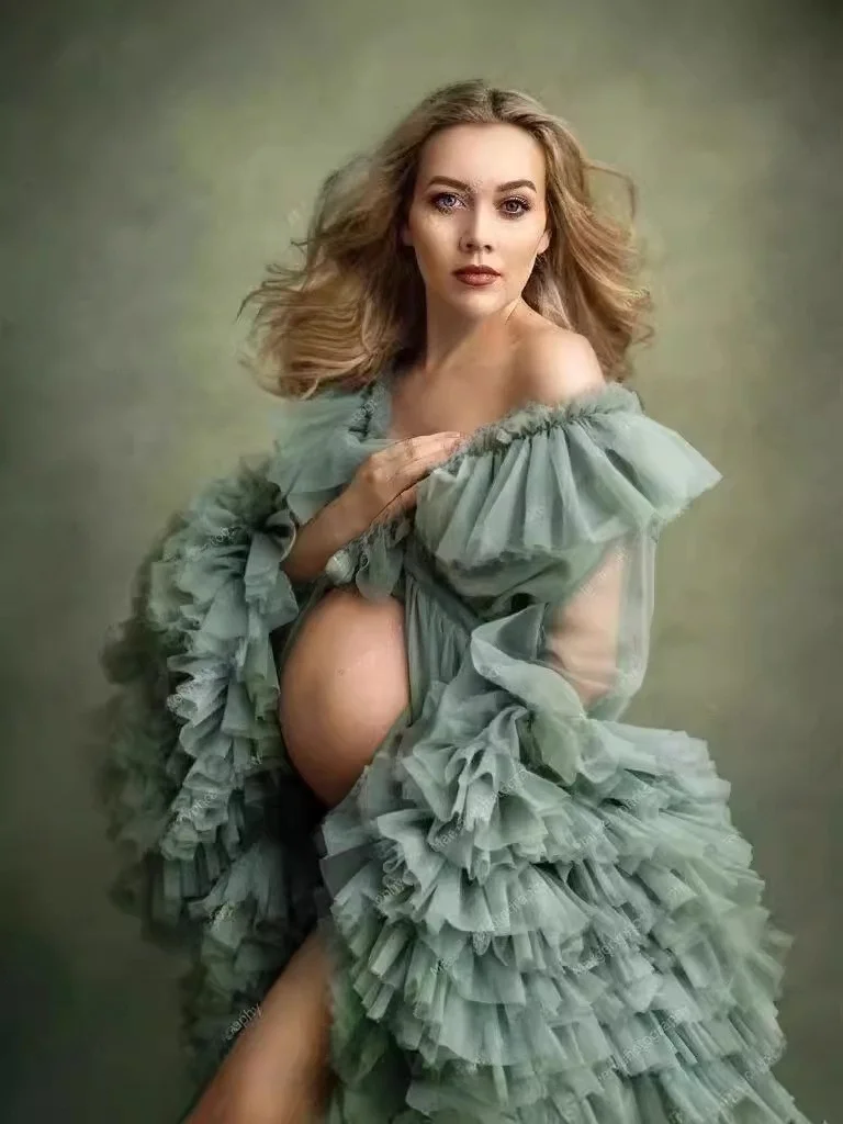 

Sexy Belly Bared Materni Dr for Photo oots Tailored Gown Cus Design Services Available Single Piece from Jiangsu China