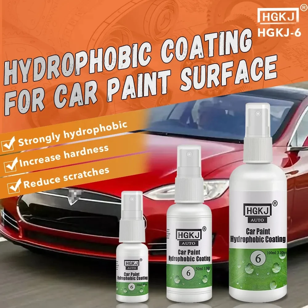 Car Hydrophobic Nano Oleophobic Polymer Paint Sealant Quick Coating Shine Antirain Anti-scratch Anti-corrosion Spray