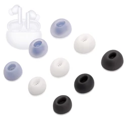 Silicone Ear Tips for HUAWEI Freebuds 6i Eartips Freebuds Pro 2/3/4 Ture Wireless Earbuds Tips Anti-Slip Dust Filter TWS Earplug