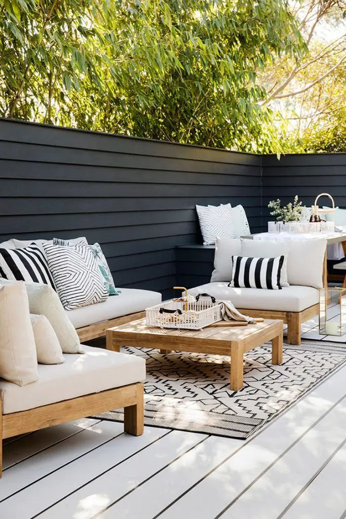 Gartensofa-Set aus Korbgeflecht, Rattan, Schnittgarten, wetterfest, hochwertige Möbel, Ecksofa-Sets für den Außenbereich, mit Tisch