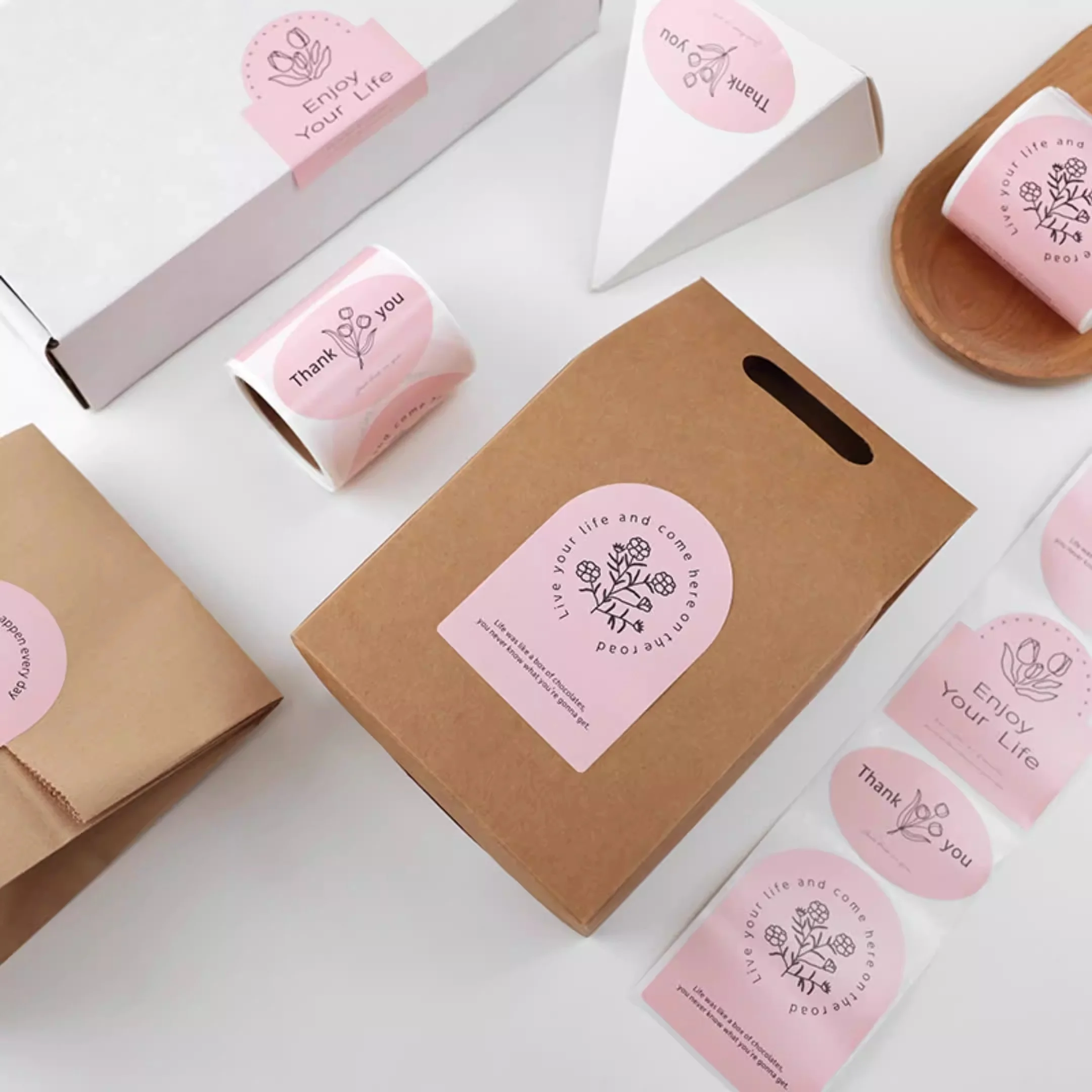 

Уплотнительная паста для секретного сада, самоклеящаяся этикетка, 100 листов, декоративные наклейки в скандинавском стиле с цветами, уплотнительная паста для коробки самолета