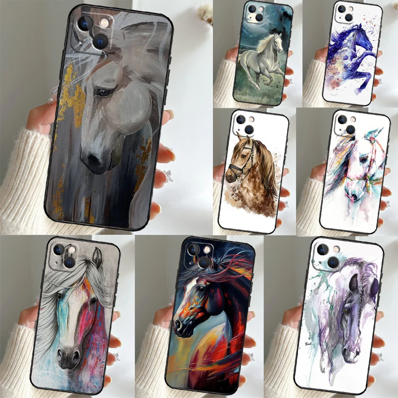 Horse Waterclour Fo…