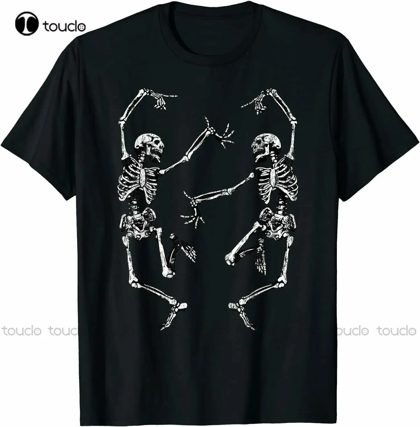 

New Dance Of Death Macabre Skeleton - Skull Halloween T-Shirt Black T Shirts For Women Cotton Tee Xs-5Xl Unisex