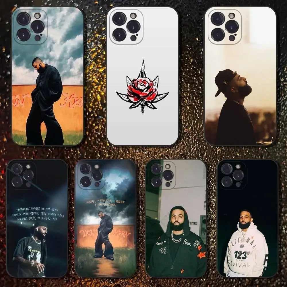 

E-Eladio Carrion DON KBRN Phone Case For iPhone 6,17,16,15,14,13,12,11 Plus,Pro Max,XS,X,XR,SE,Mini,8,Soft Silicone Black Cover