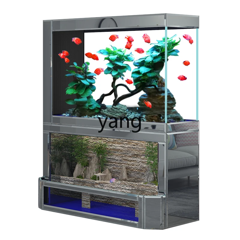 

LTT floor-to-ceiling home living room ornament circulating water entrance modern light luxury screen water curtain wall