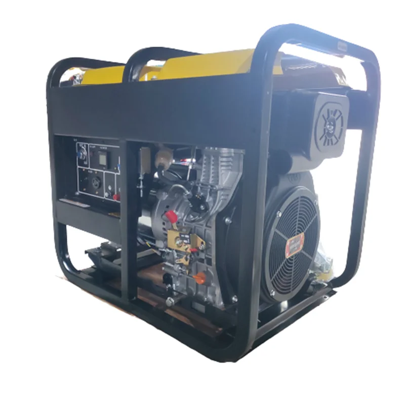 

Kentpower Factory directly sale open frame 8kW portable Air-cooled dies el generator with Electric start