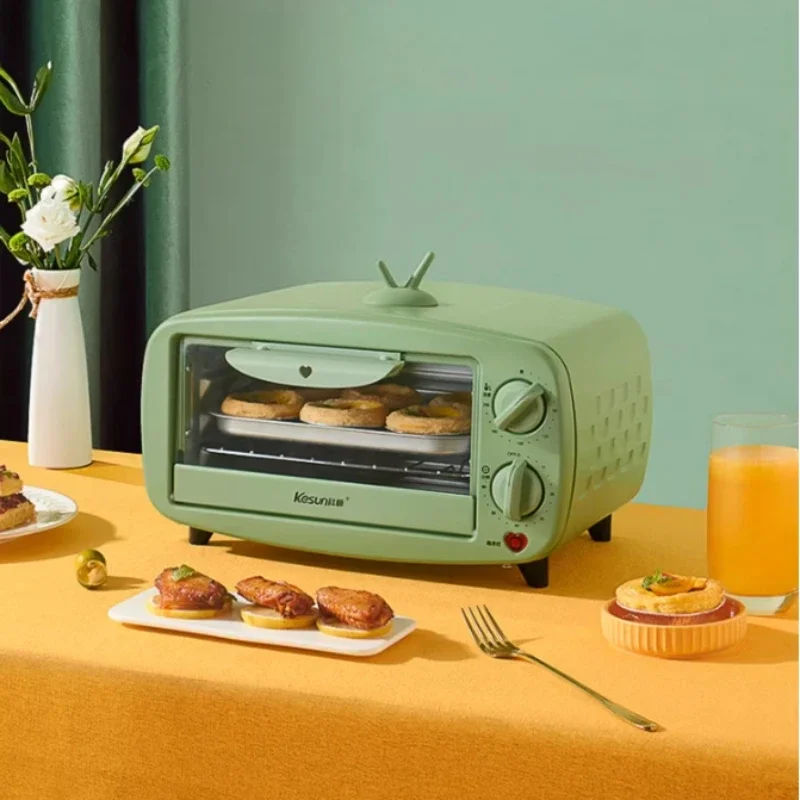 new 12L Electric Oven Household Small Mini Multifunctional Automatic Double Layer Cake Baker Intelligent Temperature Control