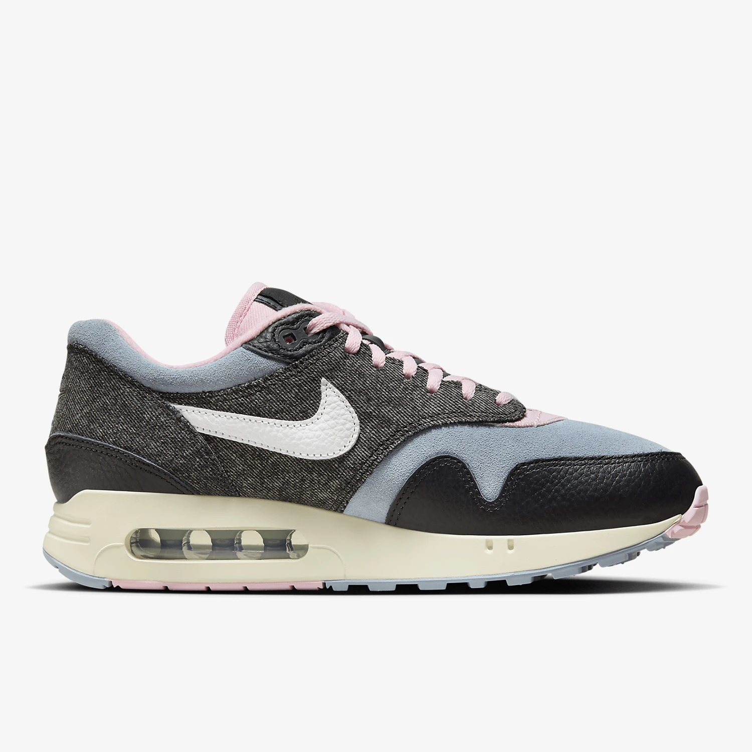 حذاء الجري الرياضي المبطن للرجال من Nike Official Authentic Air Max 1 FB9647-001