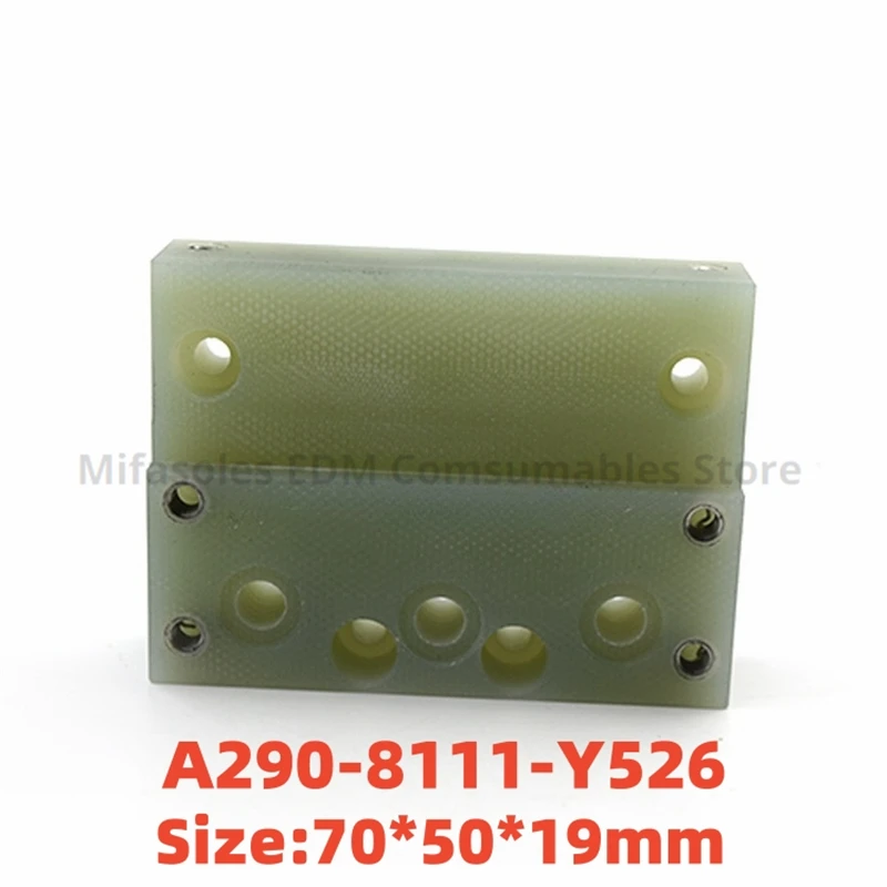 

EDM Parts A290-8111-Y526 F324 Upper Isolation Plate 70*50*19mm Insulation Board for α -0iD,0iDDP series Wire Cutting Machine
