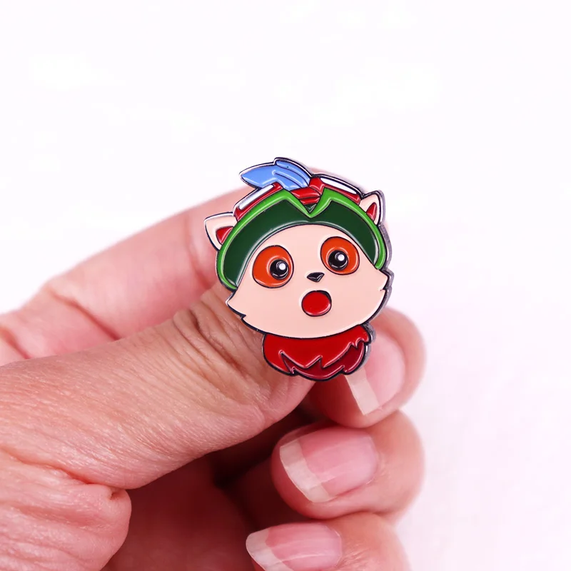 cute cartoon animal badge soft Enamel Pin brooch jewelry view 3