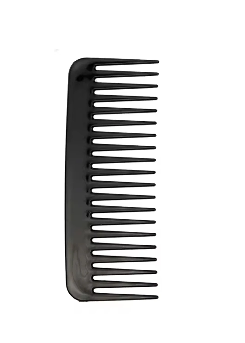 1pc plastic thickened fashionable design comb wide teeth anti-static massage comb hairdressing tool Special for real hair wigs