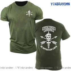 New Army Special Forces Airborne T-Shirt Customize Pluz Size 5XL 6XL T Shirt Tee Shirt US Military Army Skull Green Beret Tshirt