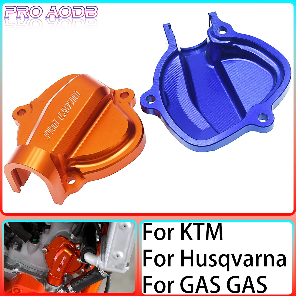 

For KTM XC SX XCW WXC Six Days TPI Husqvarna TE TC TX 250 300 2014-2021 Dirt Pit Bike Motocross Exhaust Valve Control Cover