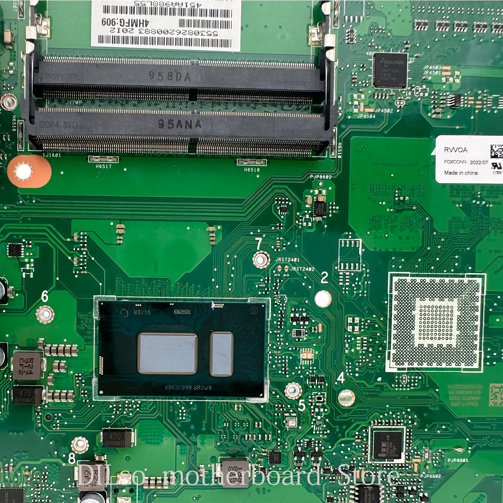 Imagem -04 - Motherboard para Asus V222u V222ua All-in-one Desktop Mainboard I38130u Uma Kefu-v222ua