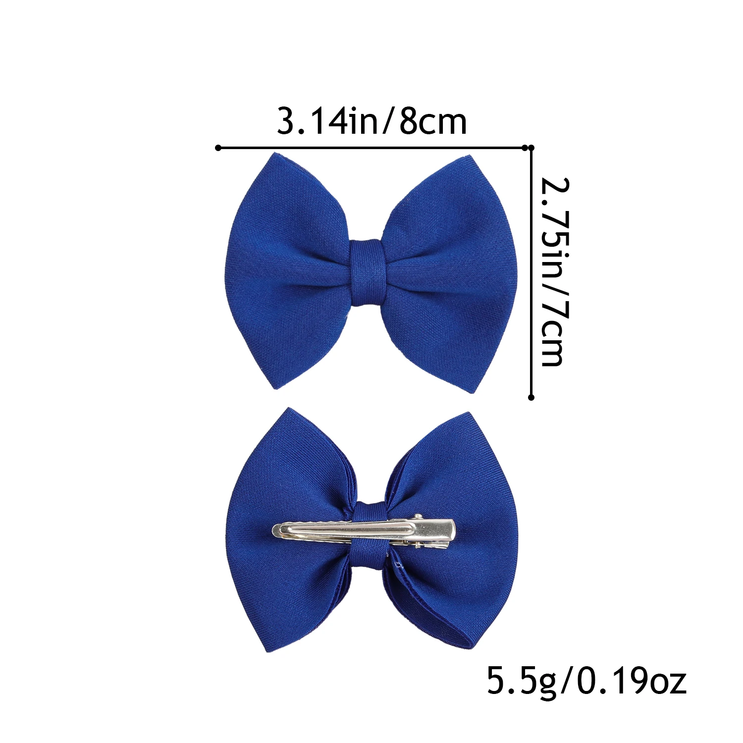 10pcs Fabric Hair Bows Hair Clips For Baby Girls 3inch Hair Bows Hairpins Barrettes Headwear Kids Children Hair Acesssories