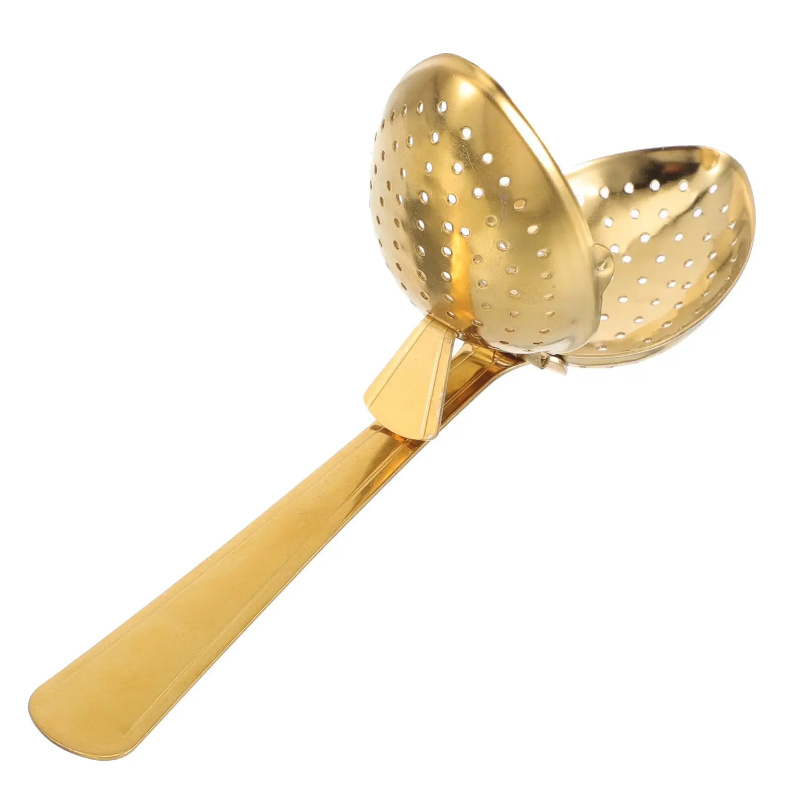 Tea Loose Leaf Steeper Strainers Gold Infuser Filter Stainless Steel Breast-feeding