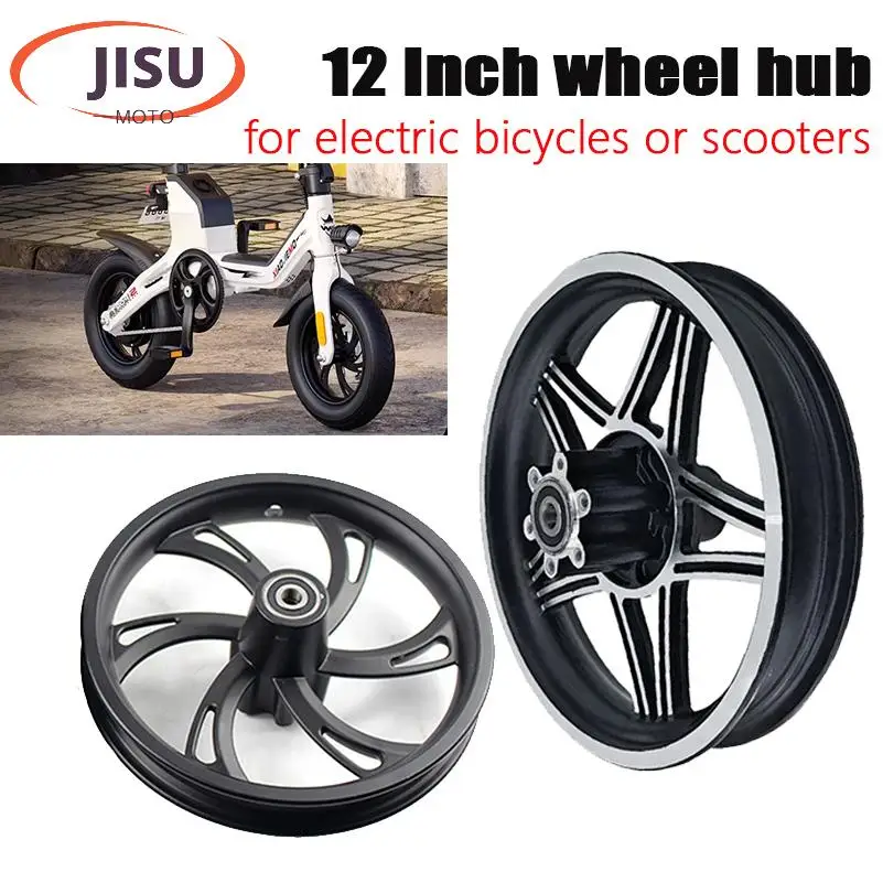 12-Zoll-Felgen 12x1,75-Radnabe Verwenden Sie 12 1/2 x 2 1/4 12 1/2x2,75-Reifenschlauch, passend für viele Gas-Elektroroller-E-Bike-Zubehör