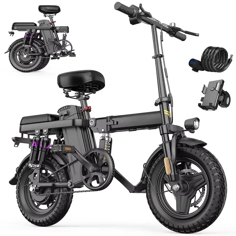 2026 Long Range Folding E-Bike 400W for Bicicleta Eléctrica UL Certified US Stock Ready for Dropshipping and