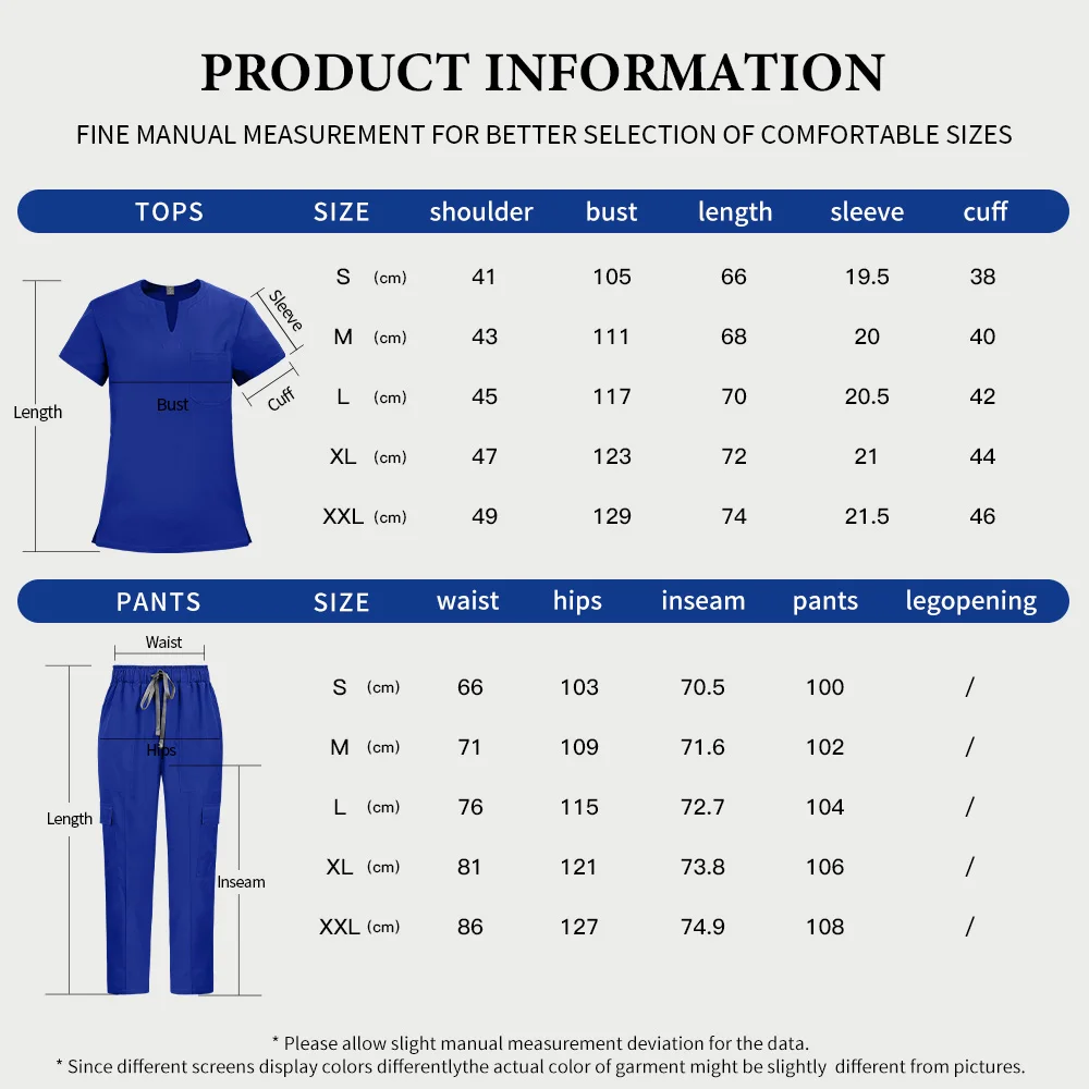 Niaahinn Spa Uniform Odzież robocza dla personelu medycznego, pielęgniarek, wielokolorowa odzież robocza dla aptekarzy, odzież robocza dla lekarzy weterynarii, uniformy medyczne dla kobiet