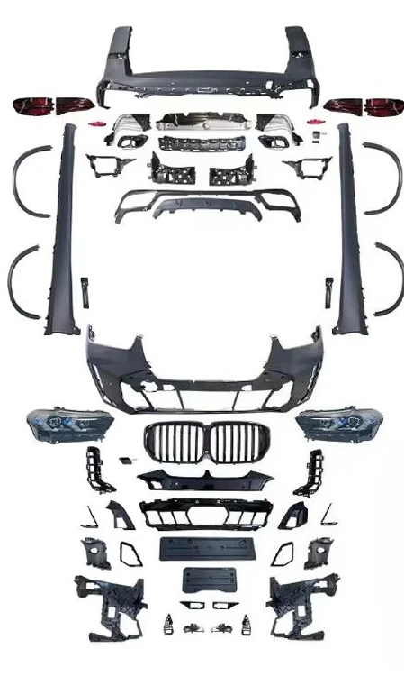 High Quality Upgrade Body Kit Clips Front/Rear Bumper Headlamp Taillamp Conversion