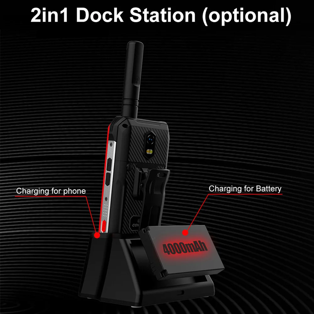2024 New CONQUEST F3 Unlocked 4G Dual SIM Rugged Mobile Phone Keyboard Support Cellphones with Strong Flash