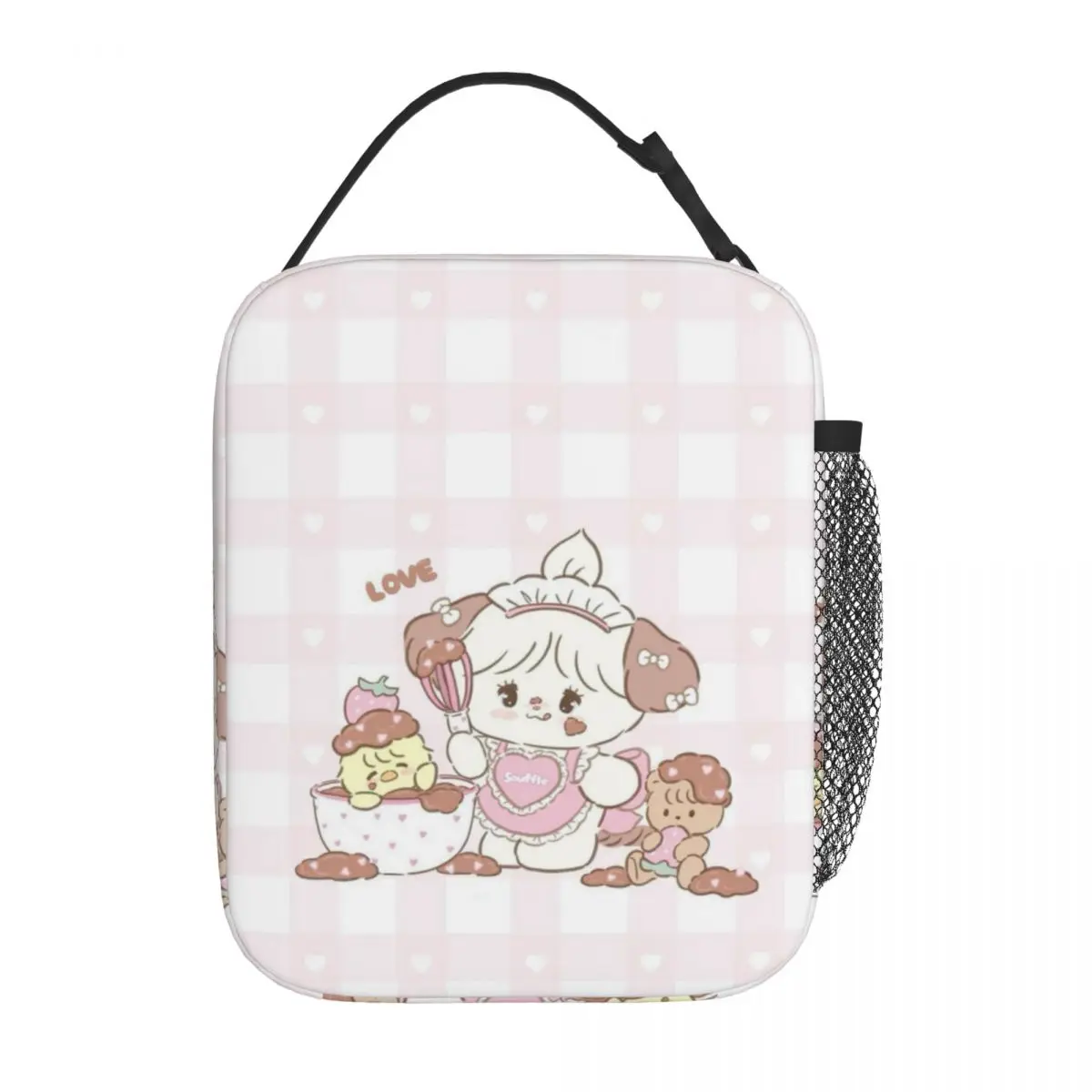 

Mikkos Souffle Cooking Insulated Lunch Bag Portable Reusable Cooler Bag Tote Lunch Box School Picnic Men Women