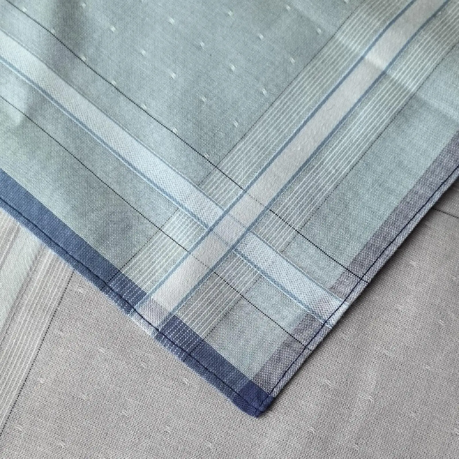 6x مناديل رجالية لمسح العرق، مناشف ناعمة للرجال، هدايا Clasc Hankies #4