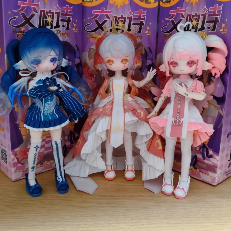 عموم NiS Luluya سيمفونية قصيدة سلسلة صندوق الكنز 8-نقطة BJD المنقولة دمية تحصيل تمثال العصرية مهرجان هدية صندوق أعمى #4