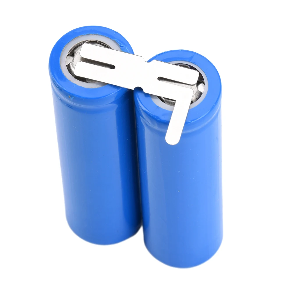 100pcs 18650 Lithium Battery Nickel Sheet Polygonal Battery Nickel Sheet For Spot Welding Machine Batteries Connection Sheets